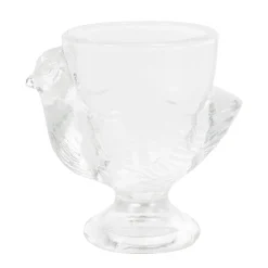 Gifi Coquetier Luminarc design poule transparent x3| Vaisselle Et Accessoires De Table