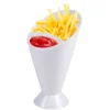 Gifi Cornet pour frites blanc| Vaisselle Et Accessoires De Table
