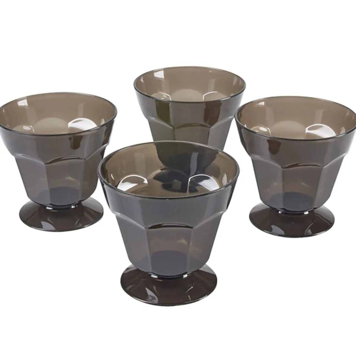 Vaisselle Et Accessoires De Table<Gifi Coupe à glace plastique noire x4