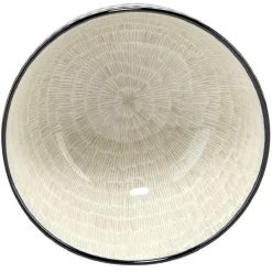 Gifi Coupelle en porcelaine décor blanc et bleu| Vaisselle Et Accessoires De Table