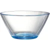 Gifi Coupelle en verre avec fond coloré| Vaisselle Et Accessoires De Table