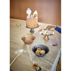 Gifi Coupelle en verre Halloween design toile d'araignée Ø15cm| Vaisselle Et Accessoires De Table