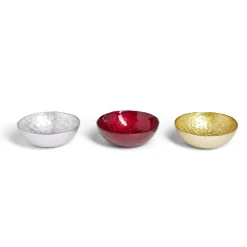 Vaisselle Et Accessoires De Table<Gifi Coupelle en verre 200ml motif branches de sapin Ø12xH4,5cm - 3 coloris