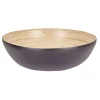 Gifi Coupelle noire et bambou| Vaisselle Et Accessoires De Table
