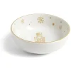 Gifi Coupelle Noël porcelaine Ø12cm - 2 modèles| Vaisselle Et Accessoires De Table