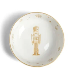 Gifi Coupelle Noël porcelaine Ø12cm - 2 modèles| Vaisselle Et Accessoires De Table
