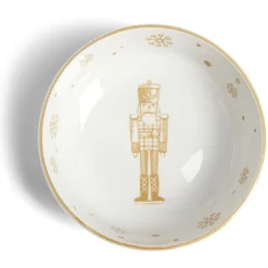 Gifi Coupelle Noël porcelaine Ø12cm - 2 modèles| Vaisselle Et Accessoires De Table