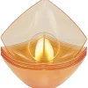 Gifi Coupelle plastique orange transparent x6| Vaisselle Et Accessoires De Table