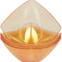 Gifi Coupelle plastique orange transparent x6| Vaisselle Et Accessoires De Table