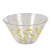 Gifi Coupelle plastique transparente décor banane| Vaisselle Et Accessoires De Table
