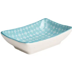 Gifi Coupelle rectangle décor cyclade x3| Vaisselle Et Accessoires De Table