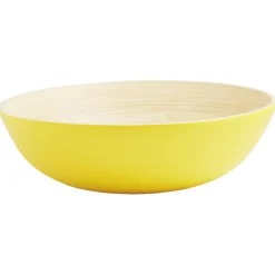 Gifi Coupelle ronde en bambou coloré Ø20 cm| Vaisselle Et Accessoires De Table
