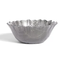 Gifi Coupelle ronde en verre design feuille gris Halloween Ø15cm| Vaisselle Et Accessoires De Table