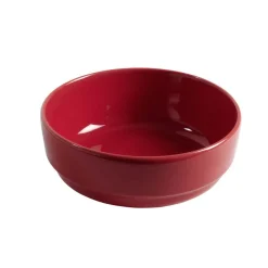 Gifi Coupelle ronde Oslo rouge| Vaisselle Et Accessoires De Table