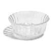 Gifi Coupelle transparente en verre ciselé| Vaisselle Et Accessoires De Table