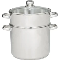 Cuisson<Gifi Couscoussier inox 11 L