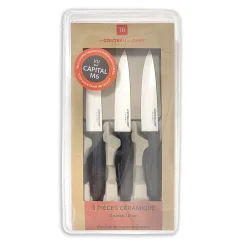 Préparation Culinaire<Gifi Couteau à steak lame céramique x3