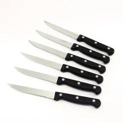 Gifi Couteau à steak x 6| Vaisselle Et Accessoires De Table