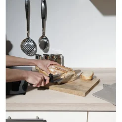 Préparation Culinaire<Gifi Couteau à trancher réglable noir en inox