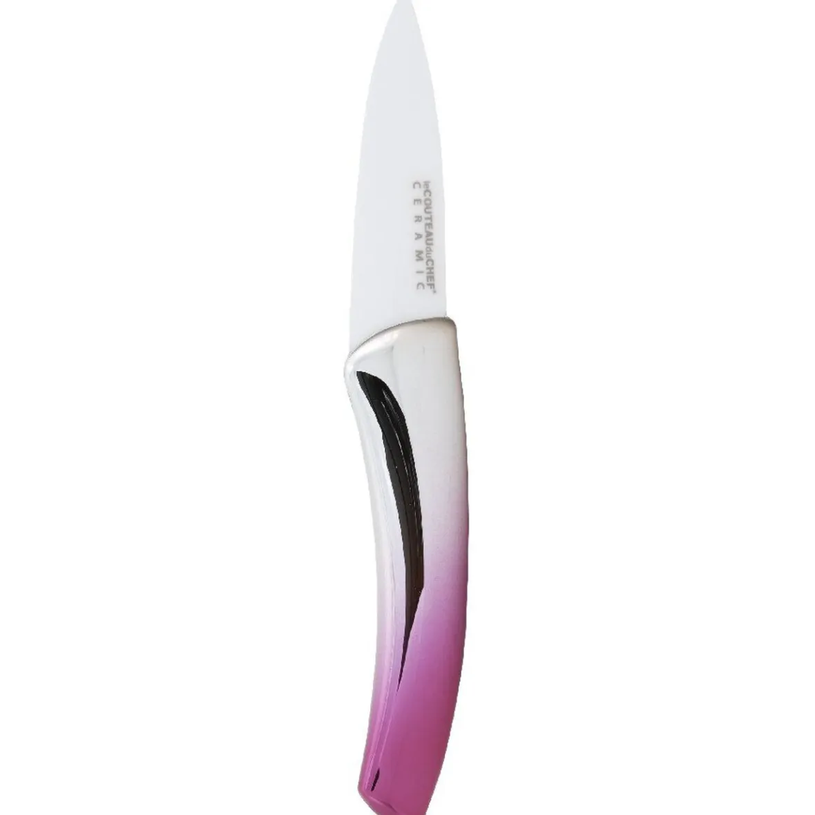 Préparation Culinaire<Gifi Couteau céramique manche coloré x 3 et éplucheur