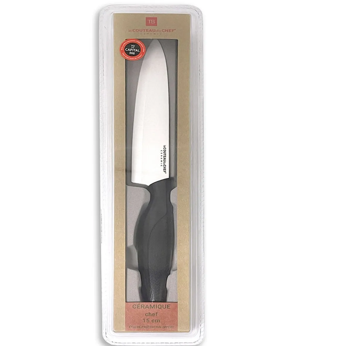 Préparation Culinaire<Gifi Couteau de chef lame céramique 15,5 cm