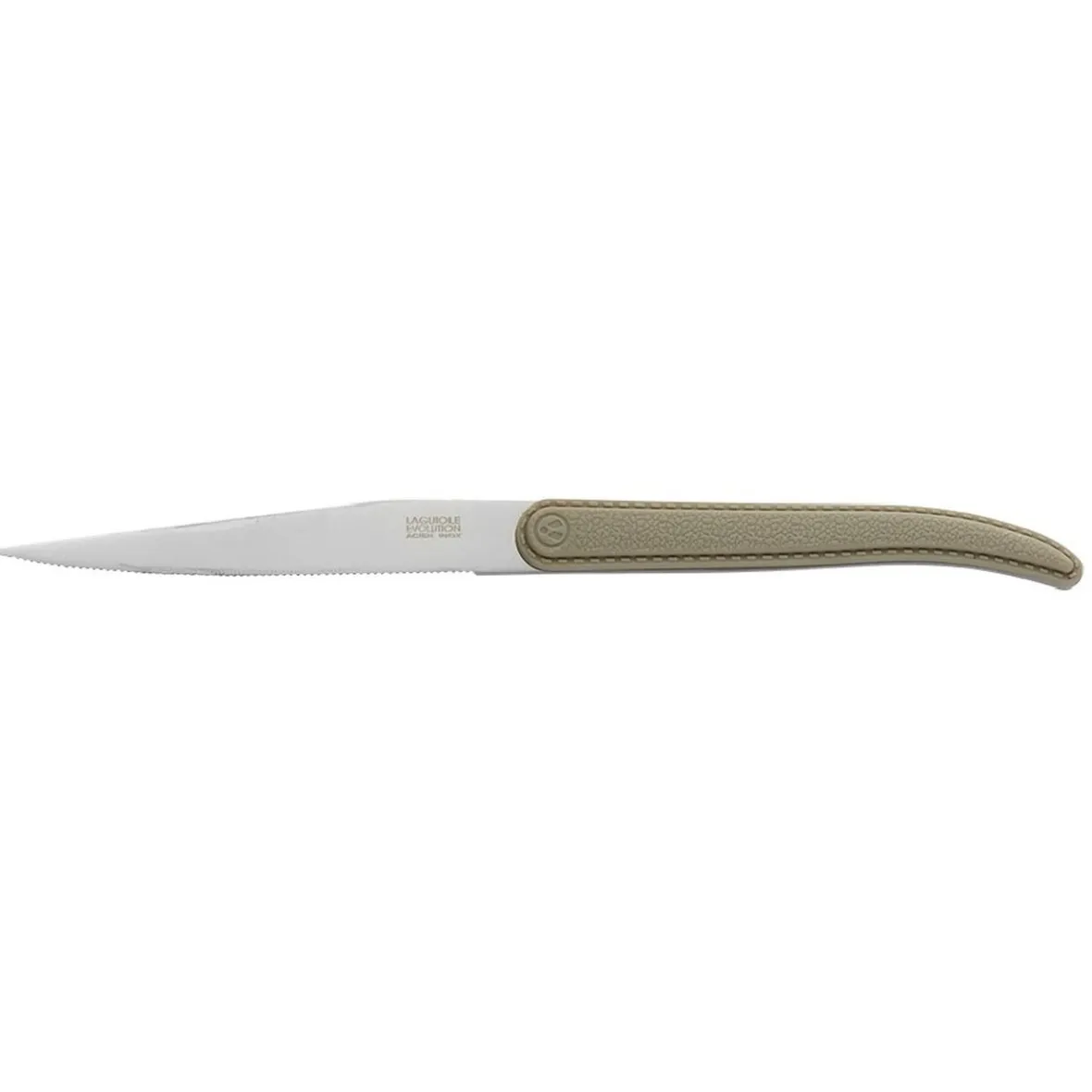 Gifi Couteau inox gamme LAGUIOLE beige| Vaisselle Et Accessoires De Table