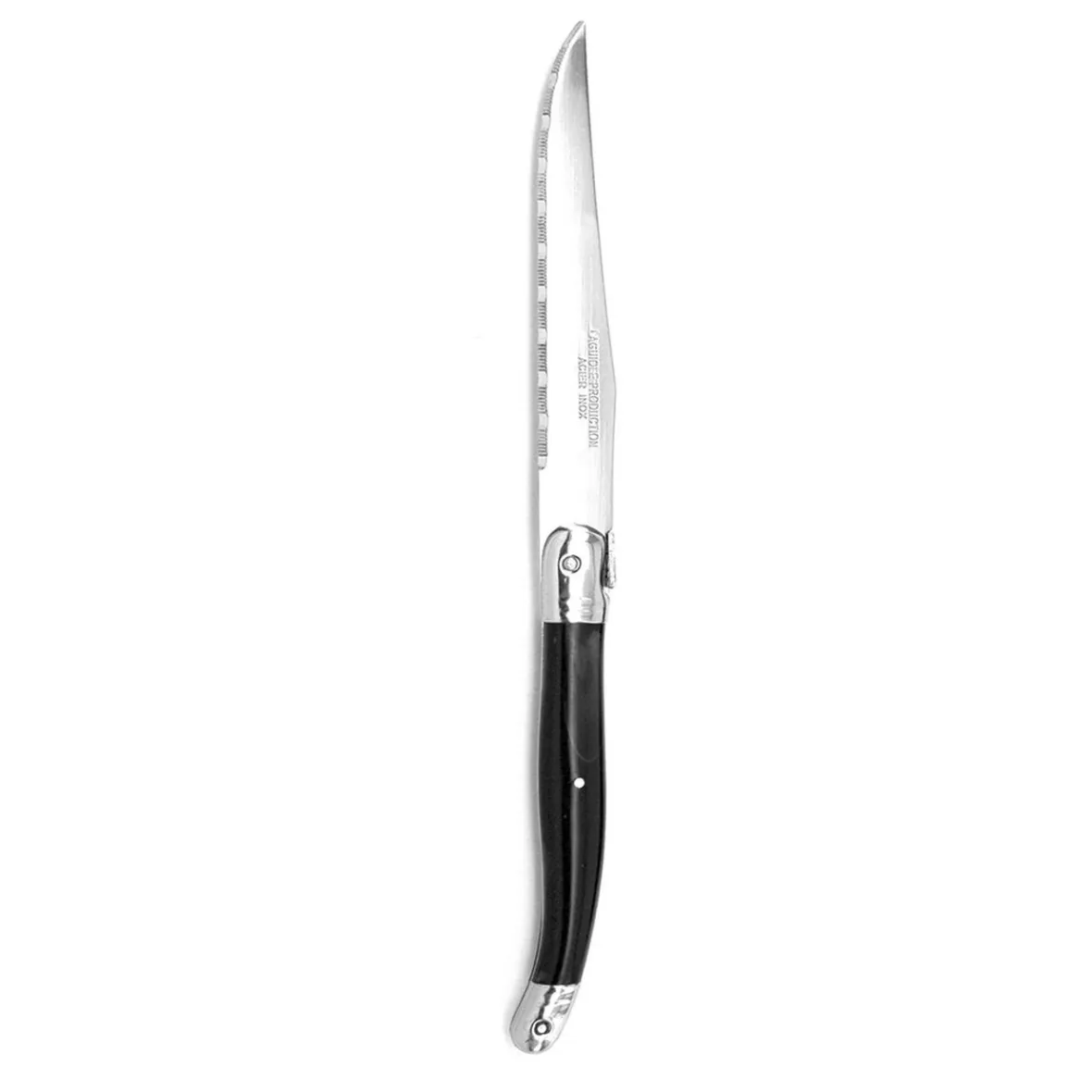 Gifi Couteau Laguiole inox manche ABS gris| Vaisselle Et Accessoires De Table