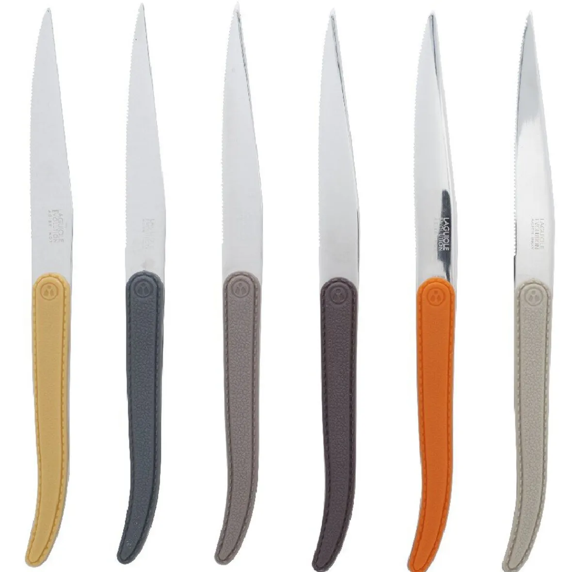 Gifi Couteau multicolore x6 laguiole| Vaisselle Et Accessoires De Table