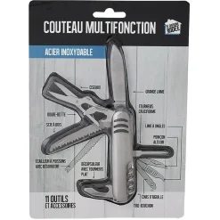 Préparation Culinaire<Gifi Couteau multifonctions 11 en 1