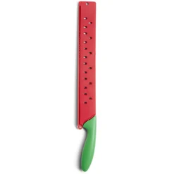 Préparation Culinaire<Gifi Couteau pour pastèque métal rouge et ABS vert L43,5x5x2,5cm