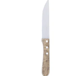 Gifi Couteaux à steack en inox x 4| Vaisselle Et Accessoires De Table