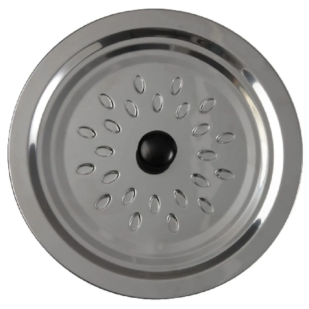 Cuisson<Gifi Couvercle anti éclaboussures en inox ø 23,5 cm