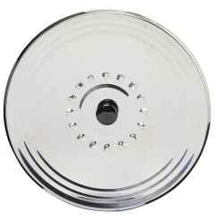 Cuisson<Gifi Couvercle anti éclaboussures en inox ø 28 cm