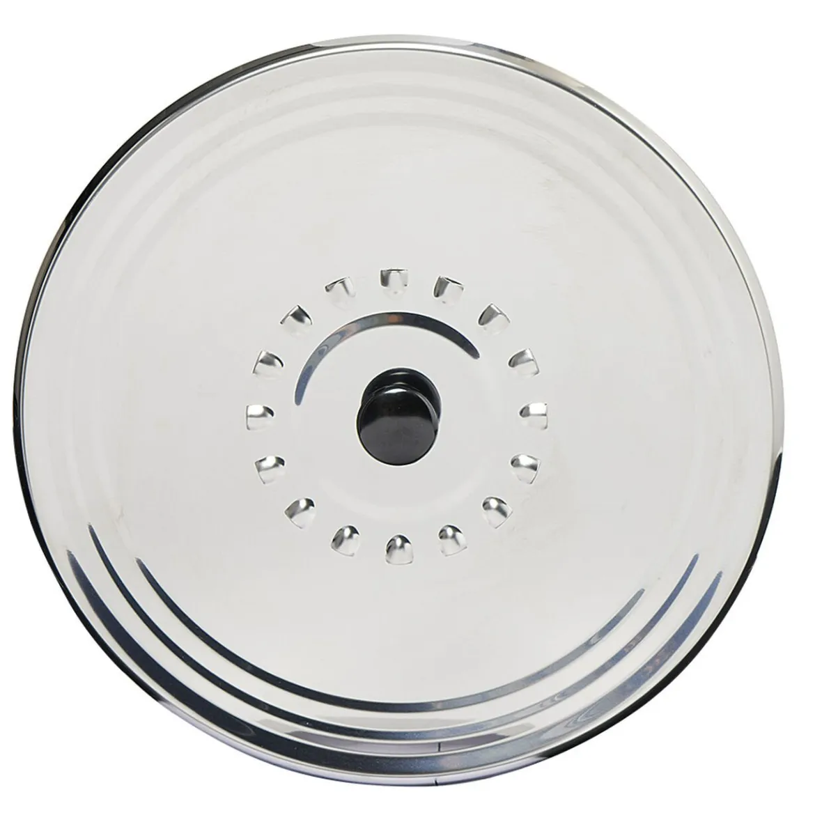 Cuisson<Gifi Couvercle anti éclaboussures en inox ø 28 cm