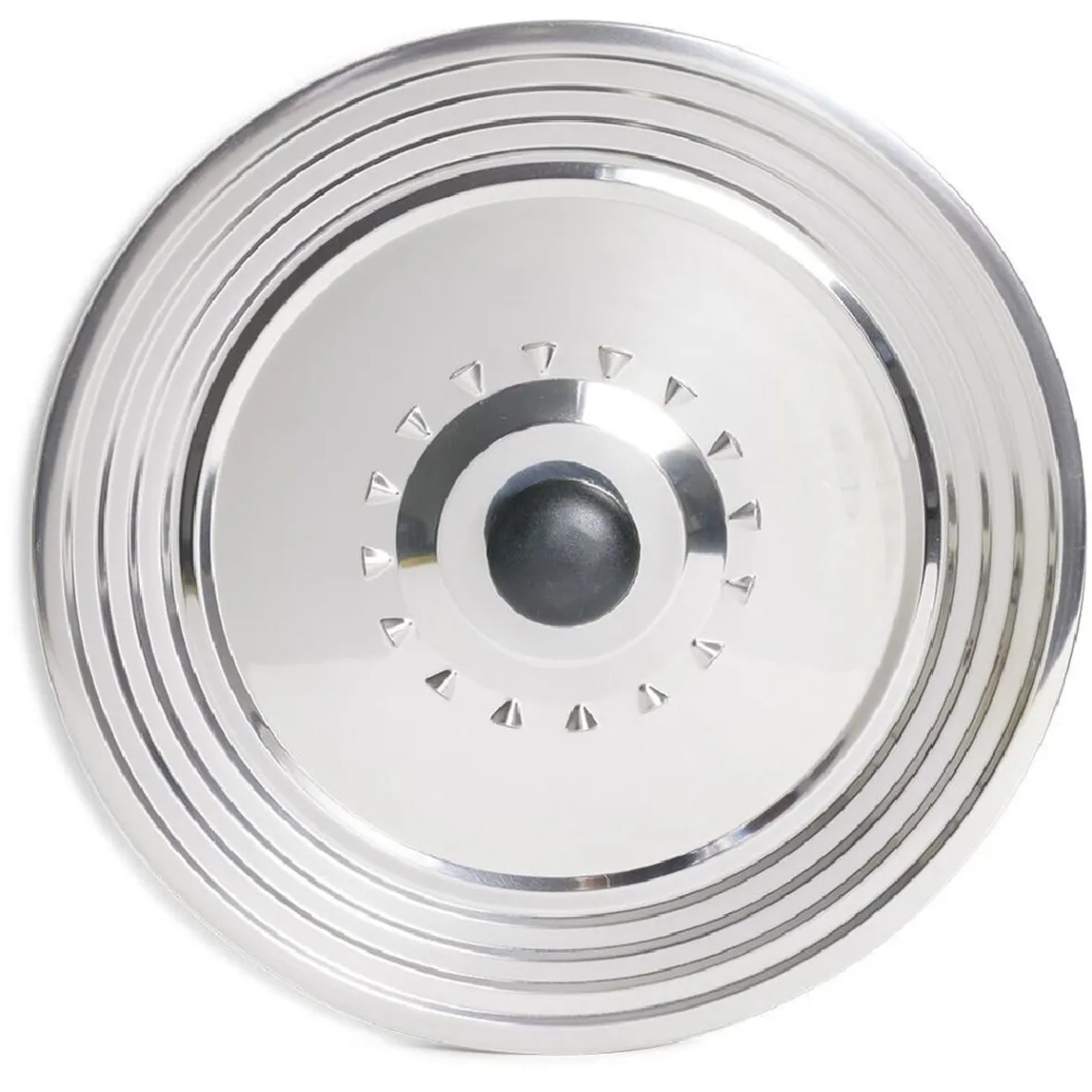 Cuisson<Gifi Couvercle inox Ø29,5cm