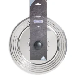 Cuisson<Gifi Couvercle inox Ø29,5cm