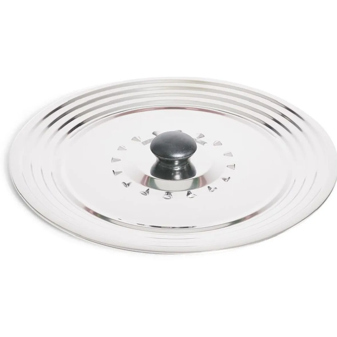 Cuisson<Gifi Couvercle inox Ø29,5cm