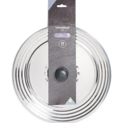 Cuisson<Gifi Couvercle inox Ø32cm