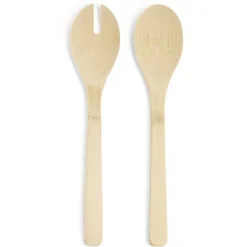 Préparation Culinaire<Gifi Couvert à salade en bambou x2