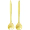 Préparation Culinaire<Gifi Couverts à salade en plastique jaune x2