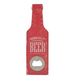 Gifi Décapsuleur jaune en forme de bouteille de bière| Vaisselle Et Accessoires De Table