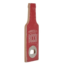 Gifi Décapsuleur jaune en forme de bouteille de bière| Vaisselle Et Accessoires De Table