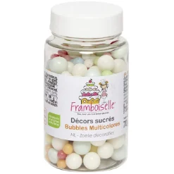 Préparation Culinaire<Gifi Décor bulle multicolore en sucre 70 g