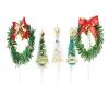 Cuisson<Gifi Décoration pour bûche de Noël x5