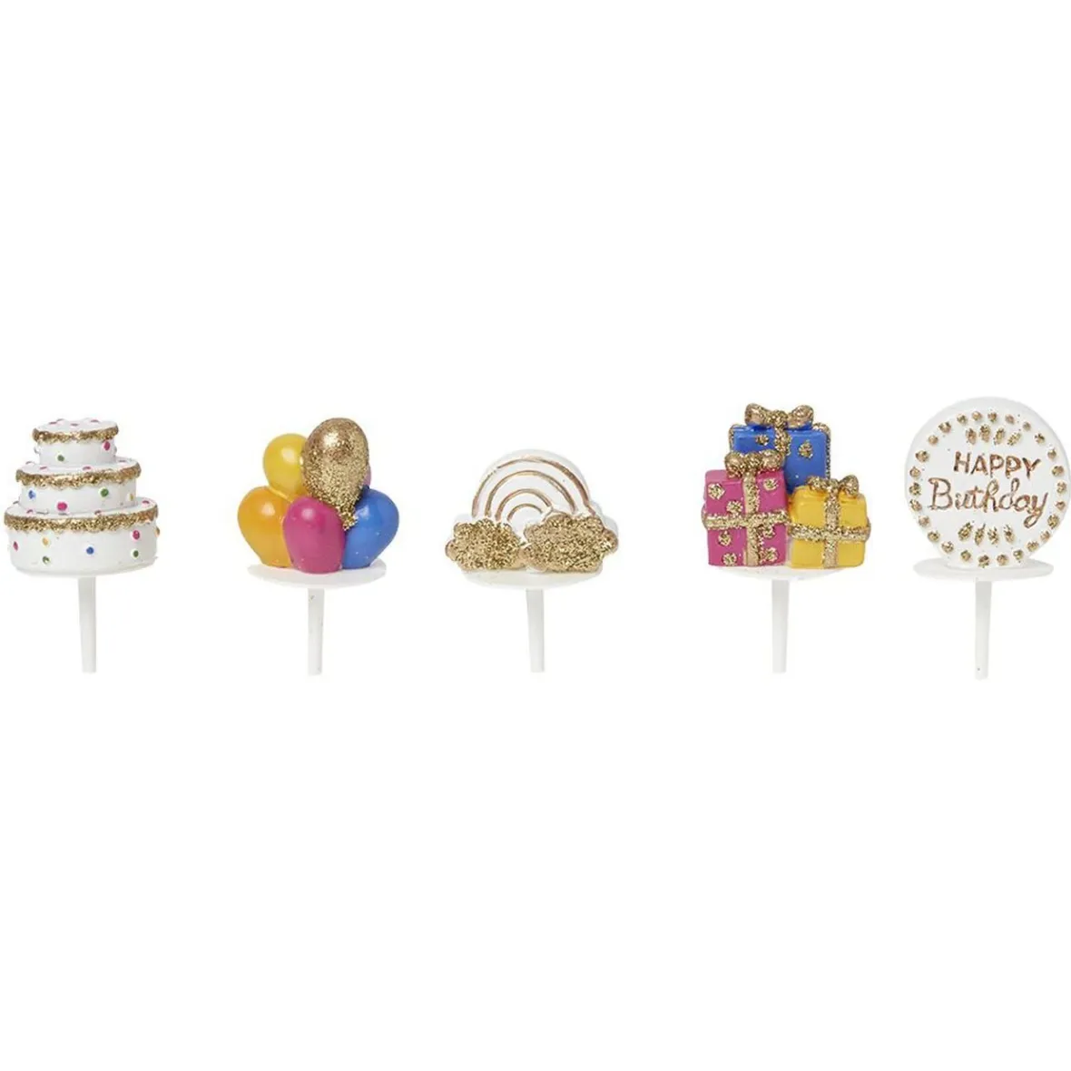 Préparation Culinaire<Gifi Décoration pour gâteau d'anniversaire x5