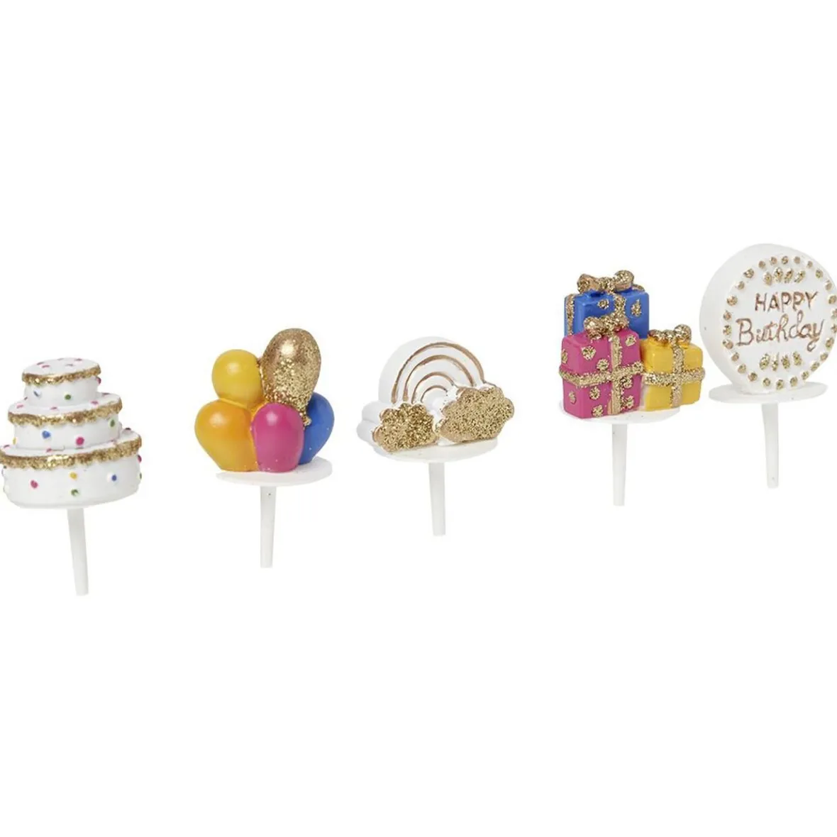 Préparation Culinaire<Gifi Décoration pour gâteau d'anniversaire x5