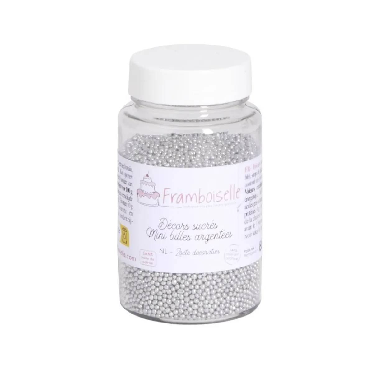 Préparation Culinaire<Gifi Décoration sucré pâtisserie Framboiselle mini billes argentées