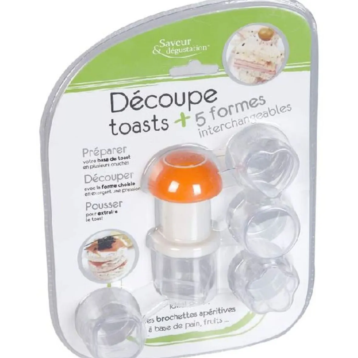 Préparation Culinaire<Gifi Découpe toast 5 formes