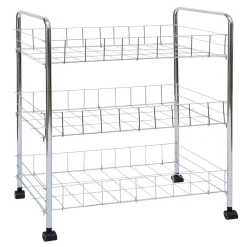 Rangement De Cuisine<Gifi Desserte en métal 3 niveaux - 35,5xH66,5x26cm