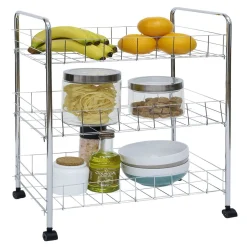 Rangement De Cuisine<Gifi Desserte en métal 3 niveaux - 35,5xH66,5x26cm